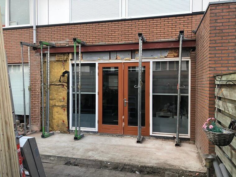 Uitbreiding aan een woning
